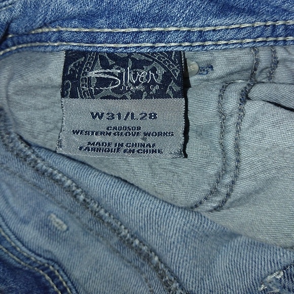 Silvers Sam Boyfriend jeans 31/28 - Picture 5 of 5